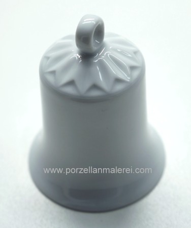 Porzellanglocke weiss KPM Kugelmeier
