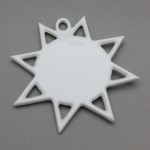 Baumschmuck Stern Porzellan