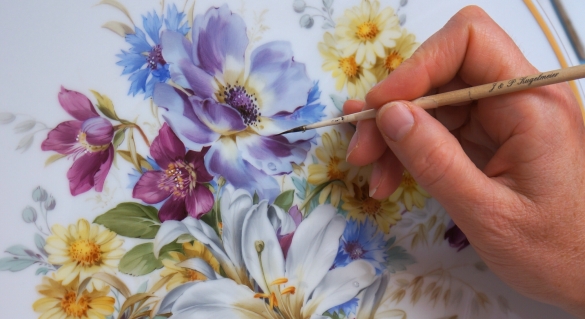 flower painting by Petra Kugelmeier